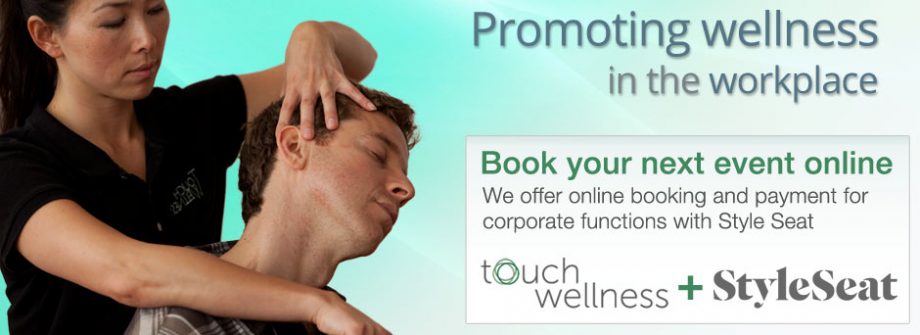 Book Touch Wellness for your coporate events online with Style Seat
